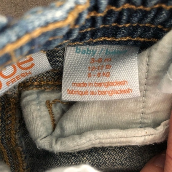 JOE Fresh Jeans Size 3-6 Months - Picture 2 of 3